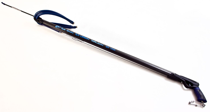 Rob Allen Black Carbon Speargun 70-80-90-100-110-120-130-140-150cm – Blue  Tuna Spearfishing Co