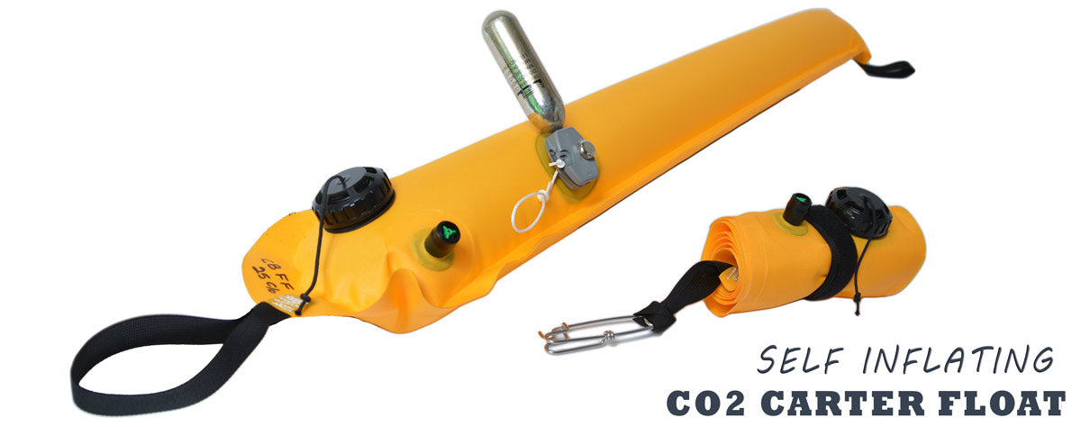 Self Inflating CO2 Carter Float – Blue Tuna Spearfishing Co