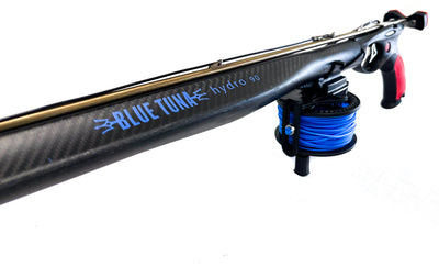 BTS Hydro Carbon Speargun 90-100-110-120cm - with 50m reel  Blue Tuna Spearfishing Co