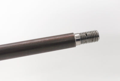 8.5mm Shaft for Inverted Roller Euro 24-inch threaded shafts - Threaded end