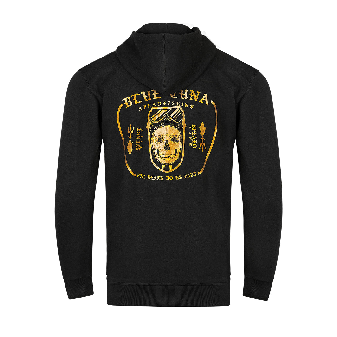 BTS Spearo Life Hoody Back Skull Design