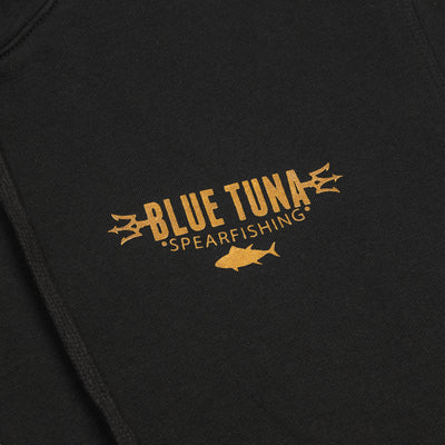 Gold Blue Tuna Spearfishing Logo