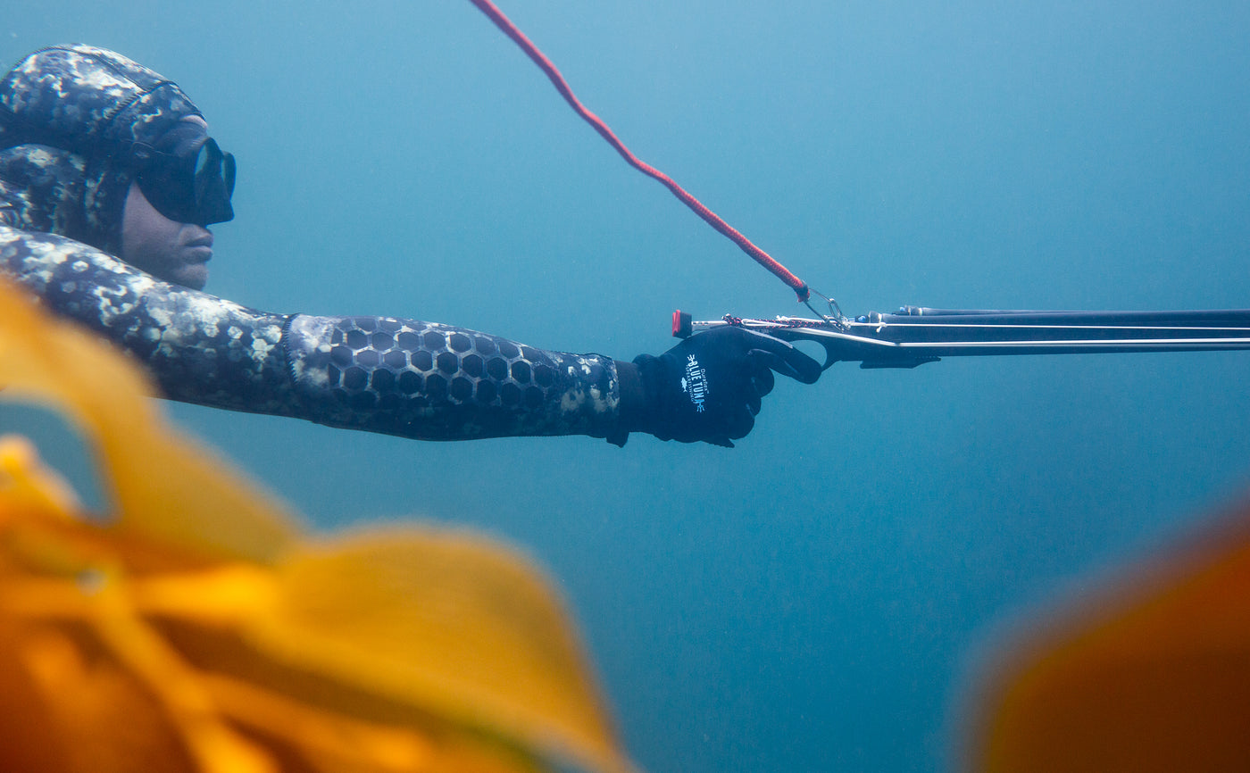 BTS Avalon Mask - under water Blue Tuna Spearfishing Co