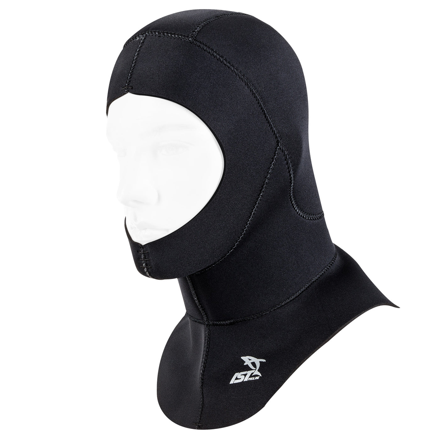 5MM WETSUIT HOOD side view- Blue Tuna Spearfishing Co