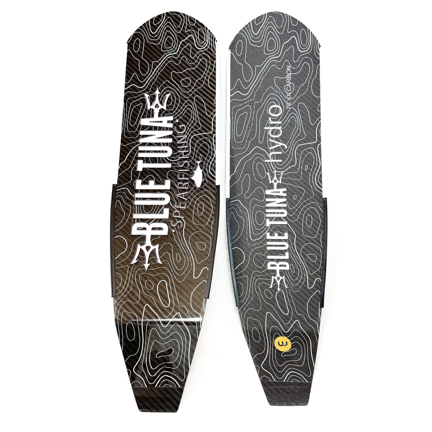 Hydro 4x TopoCarbon Blades Front and Back