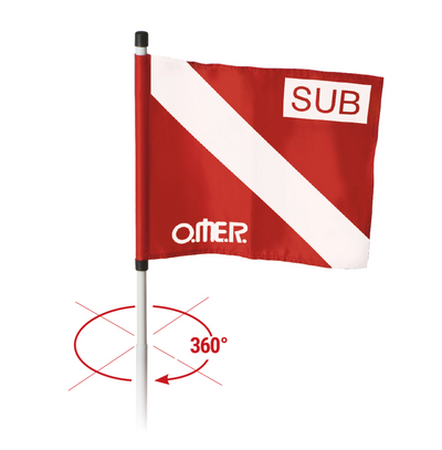 Omer Flag for Omer and Sporasub Floats