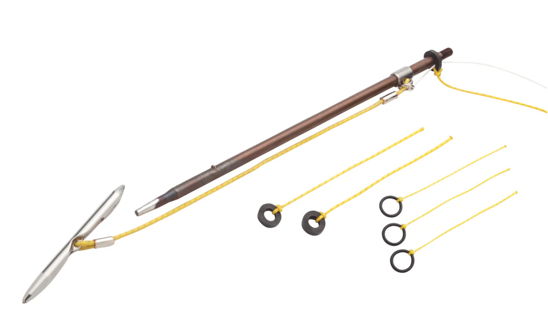 POLE SPEAR SUB-MINI SLIP TIP ASSEMBLY – Blue Tuna Spearfishing Co POLE SPEAR SUB-MINI SLIP TIP ASSEMBLY – Blue Tuna Spearfishing Co