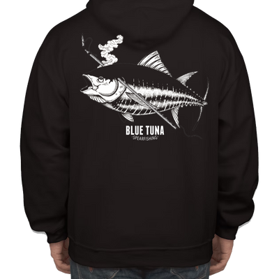 BTS Stone Shot Tuna Hoodies - Blue Tuna Spearfishing Co