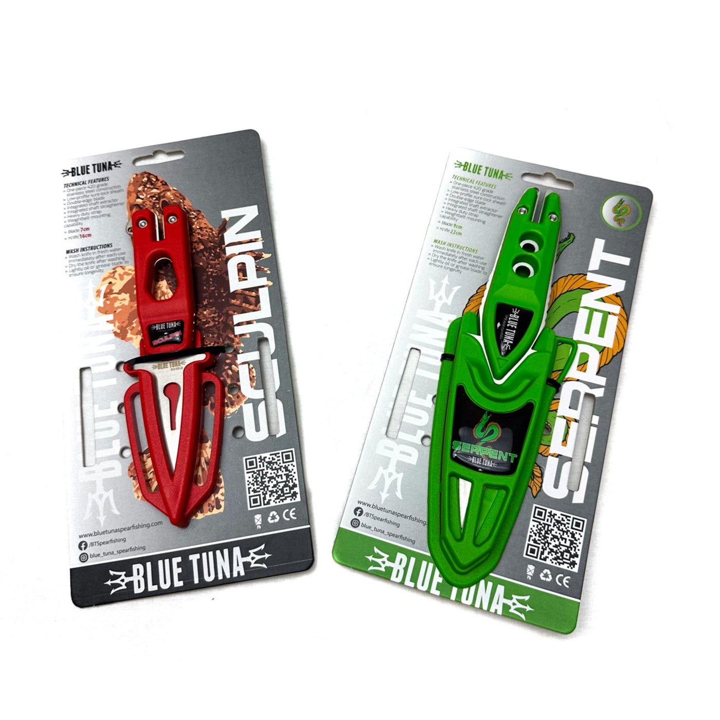 BTS Sculpin Spearfishing Knife Packaging