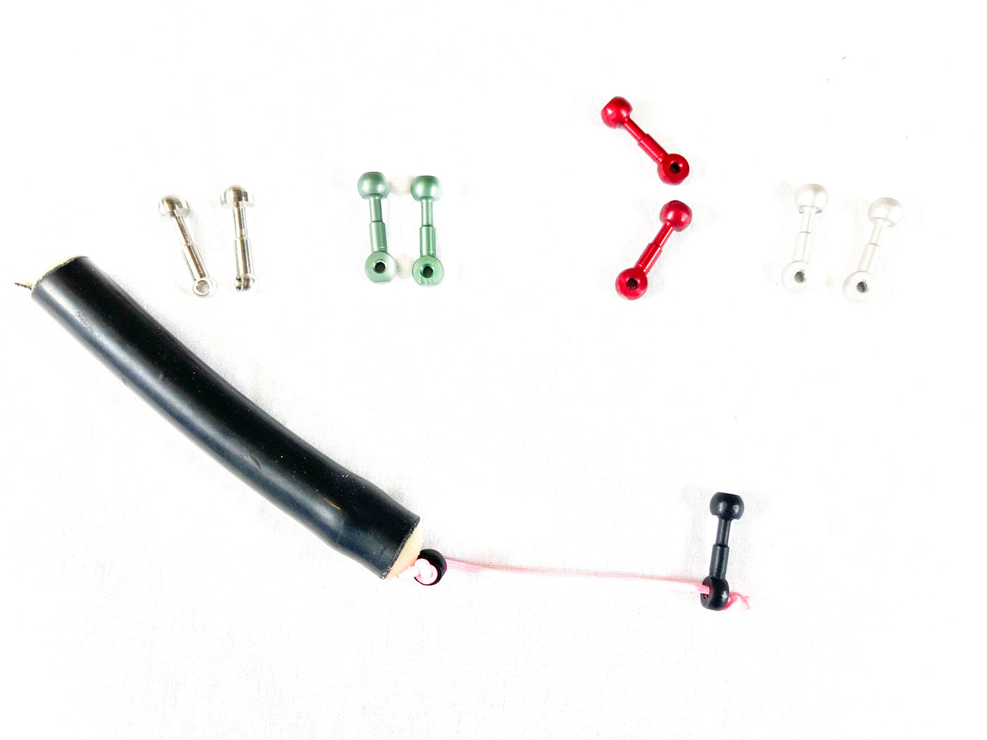 BTS Aluminum Speargun Band Inserts With Dyneema Wishbones