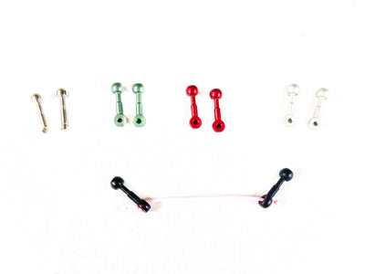 BTS Aluminum Speargun Band Inserts With Dyneema Wishbones