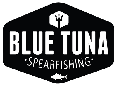 Blue Tuna Spearfishing Trident Sticker