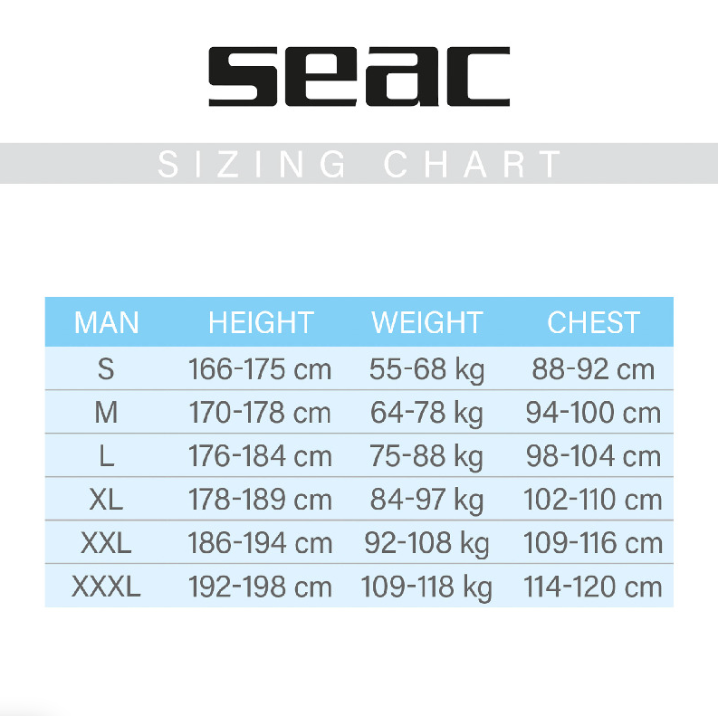 SEAC Makaira 2mm Wetsuit – Blue Tuna Spearfishing Co