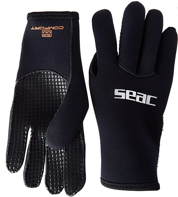 SEAC 3mm Comfort Gloves (XXS, XS, S, M, L, XL, 2XL)