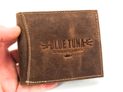 BTS Leather Wallets - Blue Tuna Spearfishing Co