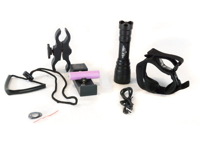 BTS Flame 1050 Lumen Dive Light Kit With Charger and Mounts