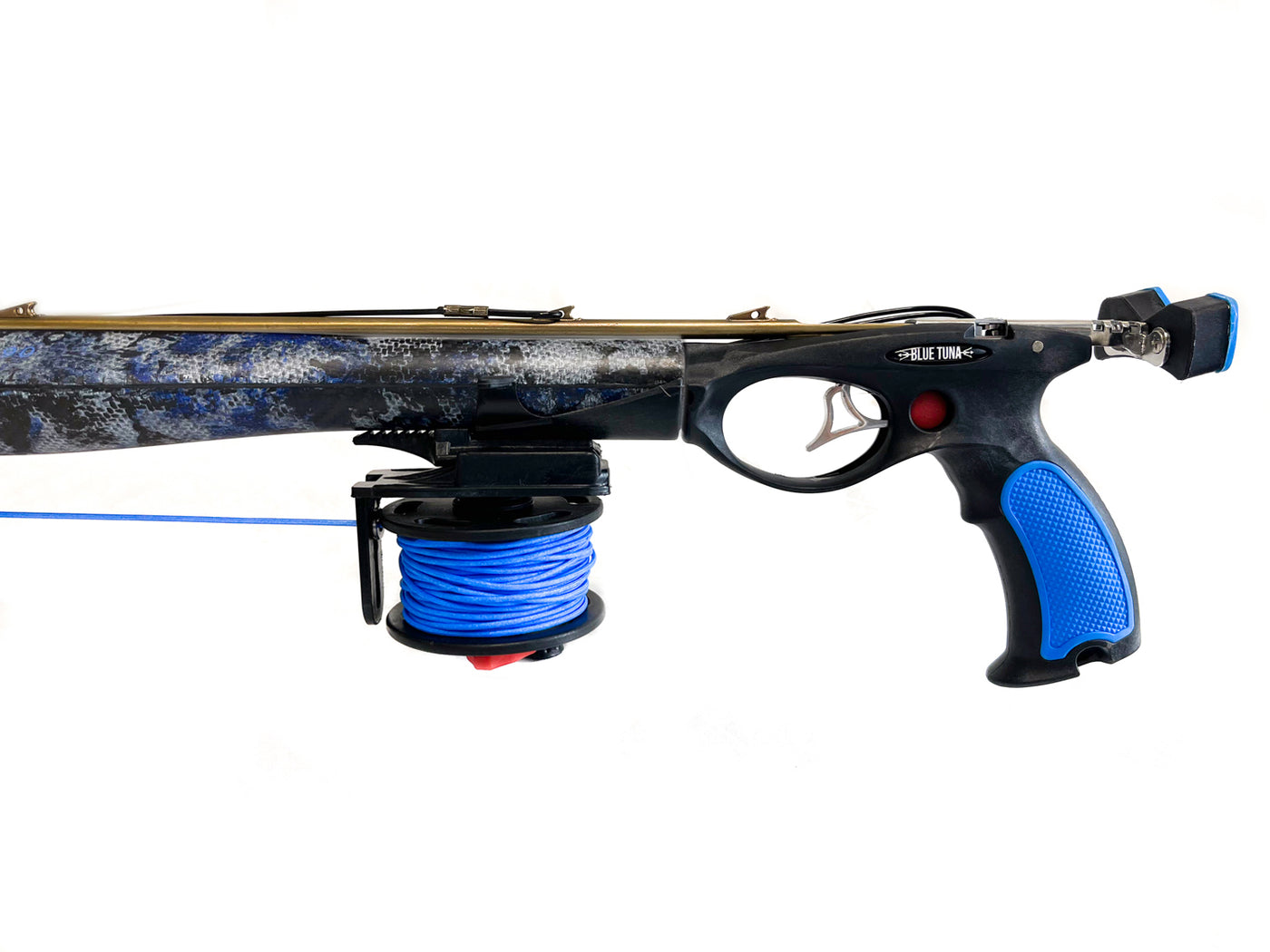 Pelagic Blue Water Camo Hydro Carbon Speargun with Reel