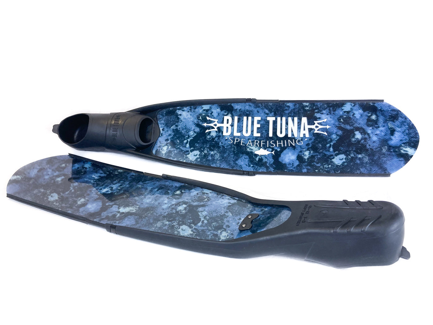 BTS Fiberglass Pelagic FishSkin Camo Fins – Blue Tuna Spearfishing Co